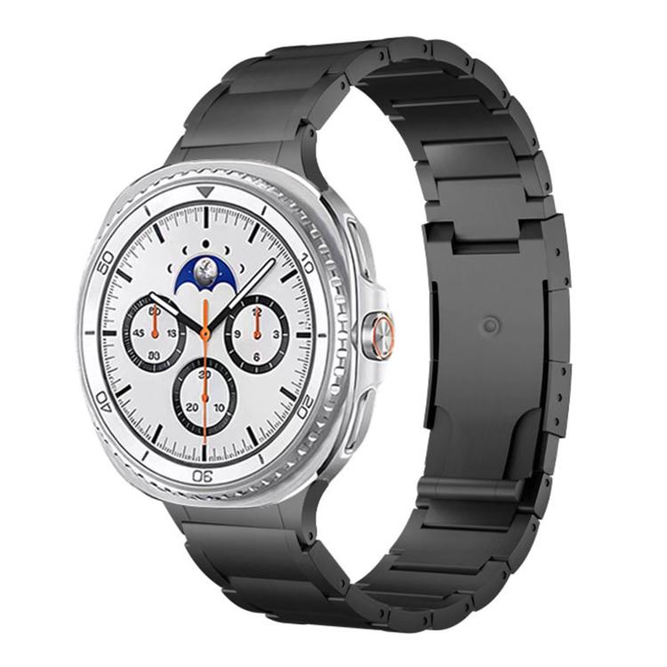 Integrated Three Beads Tortoise Buckle Metal Watch Band, For Samsung Galaxy Watch8 / Watch8 Classic