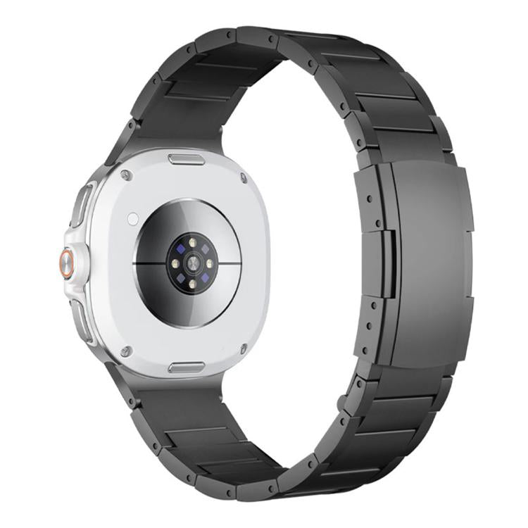 Integrated Three Beads Tortoise Buckle Metal Watch Band, For Samsung Galaxy Watch8 / Watch8 Classic