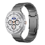 Integrated Three Beads Tortoise Buckle Metal Watch Band, For Samsung Galaxy Watch8 / Watch8 Classic