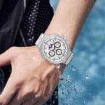 Integrated Three Beads Tortoise Buckle Metal Watch Band, For Samsung Galaxy Watch8 / Watch8 Classic