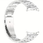 Integrated Three Beads Metal Titanium Watch Band, For Samsung Galaxy Watch8 / Watch8 Classic