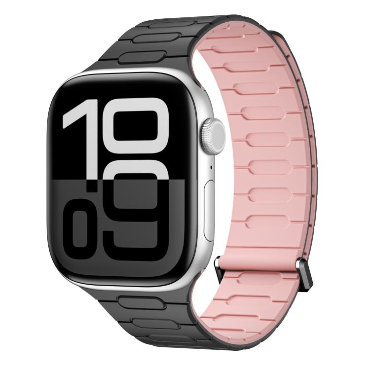 I-Shaped Magnetic Silicone Watch Band, For Apple Watch 46mm / 49mm / 45mm / 44mm, For Apple Watch 42mm / 41mm / 40mm / 38mm