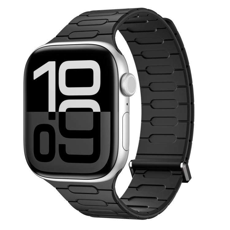 I-Shaped Magnetic Silicone Watch Band, For Apple Watch 46mm / 49mm / 45mm / 44mm, For Apple Watch 42mm / 41mm / 40mm / 38mm