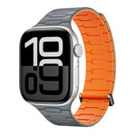 I-Shaped Magnetic Silicone Watch Band, For Apple Watch 46mm / 49mm / 45mm / 44mm, For Apple Watch 42mm / 41mm / 40mm / 38mm
