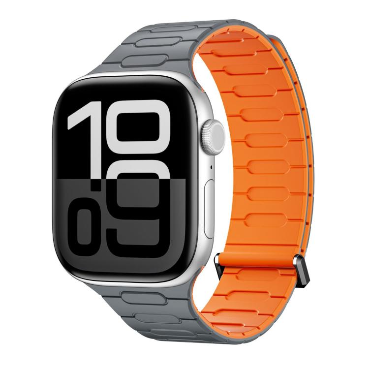 I-Shaped Magnetic Silicone Watch Band, For Apple Watch 46mm / 49mm / 45mm / 44mm, For Apple Watch 42mm / 41mm / 40mm / 38mm