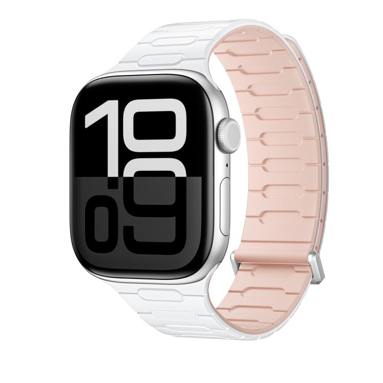 I-Shaped Magnetic Silicone Watch Band, For Apple Watch 46mm / 49mm / 45mm / 44mm, For Apple Watch 42mm / 41mm / 40mm / 38mm
