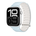 I-Shaped Magnetic Silicone Watch Band, For Apple Watch 46mm / 49mm / 45mm / 44mm, For Apple Watch 42mm / 41mm / 40mm / 38mm