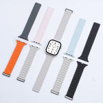 I-Shaped Magnetic Silicone Watch Band, For Apple Watch 46mm / 49mm / 45mm / 44mm, For Apple Watch 42mm / 41mm / 40mm / 38mm