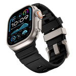 Rock-Peak Silicone Watch Band, For Apple Watch 46mm / 49mm / 45mm / 44mm