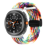 Fold Magnetic Buckle Braided Watch Band, For Samsung Galaxy Watch8 / Watch8 Classic