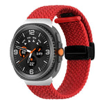 Fold Magnetic Buckle Braided Watch Band, For Samsung Galaxy Watch8 / Watch8 Classic