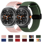 Fold Magnetic Buckle Braided Watch Band, For Samsung Galaxy Watch8 / Watch8 Classic
