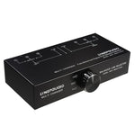 B072 3 Input 1 Output Fully Balanced Signal Selector 3-Channel Balanced Line Selector, No Need For External Power Supply Lossless Switching, B072