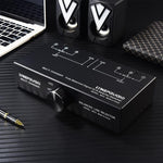 B072 3 Input 1 Output Fully Balanced Signal Selector 3-Channel Balanced Line Selector, No Need For External Power Supply Lossless Switching, B072