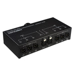 B073 1 Input 3 Output Fully Balanced Signal Selector 3-Channel Balanced Line Selector, No Need For External Power Supply Lossless Switching, B073