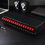 B075 4 Input 4 Ooutput Power Amplifier Speaker Selector Switcher,  300W Sound Quality Per Channel No Loss, B075