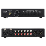 B081 6 Input 3 Outupt Audio Signal Selector Switcher Multi-channel Switcher, Fully Balanced Passive Front Active Speaker Volume Controller RCA Selector, B081