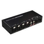 B082 3 Input 3 Output Audio Signal Selector Balanced Line Switcher, B082