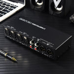 B082 3 Input 3 Output Audio Signal Selector Balanced Line Switcher, B082