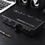 B082 3 Input 3 Output Audio Signal Selector Balanced Line Switcher, B082