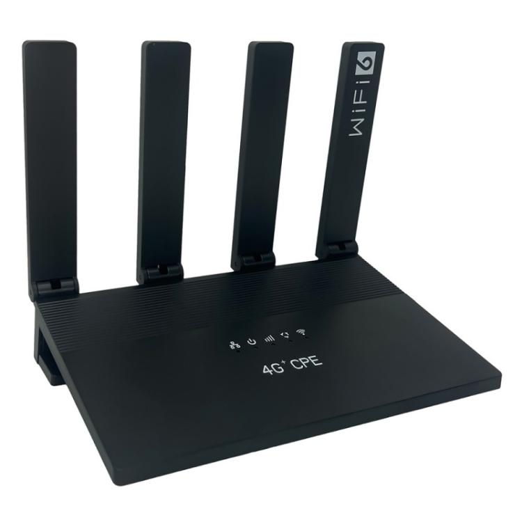 WR800 WiFi Router 4 LAN Ports 600Mbps WiFi 6 Wireless Modem with SIM Card Slot 4G LTE, US Plug, EU Plug