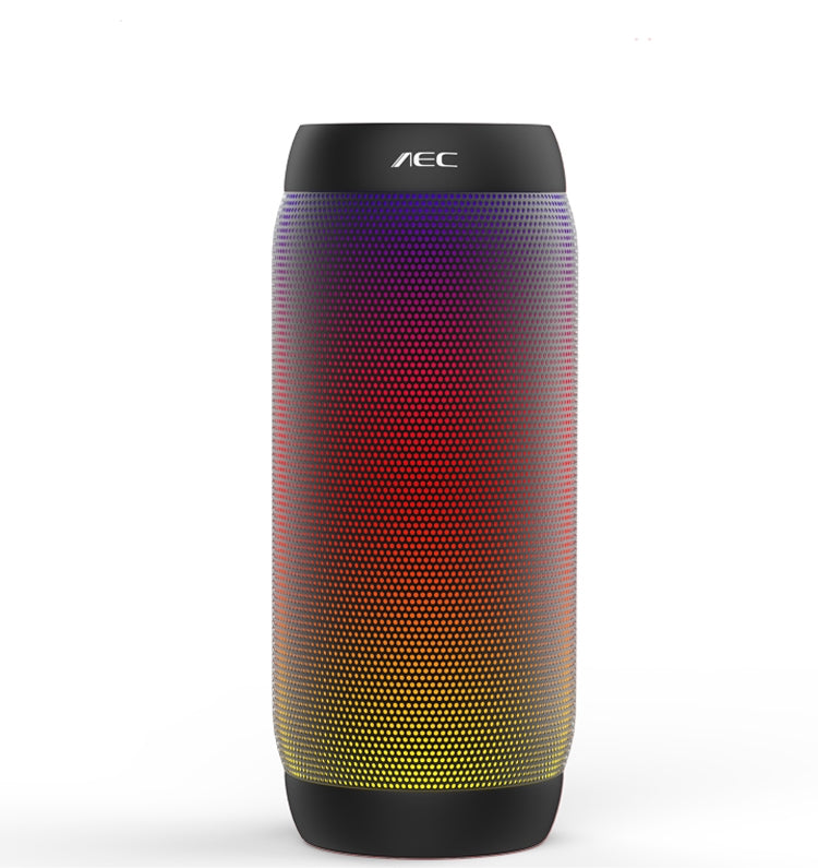 مكبر صوت ستيريو عالي الدقة لاسلكي ملون LED BQ615 PRO، يجمع بين بلوتوث + مشغل بطاقة TF + راديو FM + AUX + NFC، BQ615 PRO