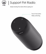 مكبر صوت ستيريو عالي الدقة لاسلكي ملون LED BQ615 PRO، يجمع بين بلوتوث + مشغل بطاقة TF + راديو FM + AUX + NFC، BQ615 PRO
