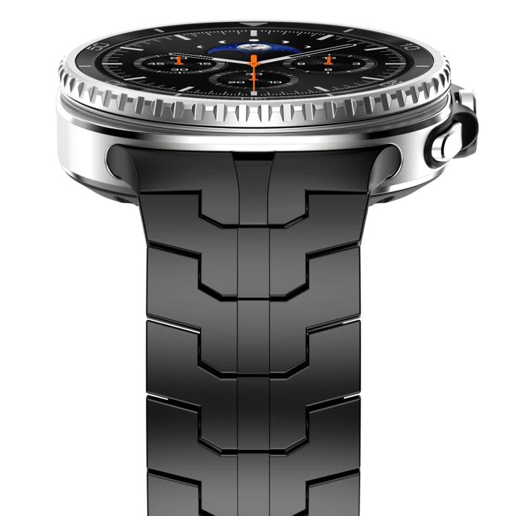 Butterfly Buckle Stainless Steel Watch Band, For Samsung Galaxy Watch8 / Watch8 Classic