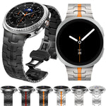 Butterfly Buckle Stainless Steel Watch Band, For Samsung Galaxy Watch8 / Watch8 Classic