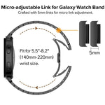 One Beads Butterfly Buckle Stainless Steel Watch Band, For Samsung Galaxy Watch8 / Watch8 Classic