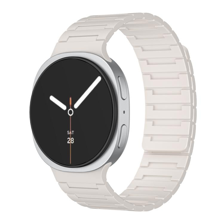 Soft Silicone Magnetic Watch Band, For Samsung Galaxy Watch8 / Watch8 Classic