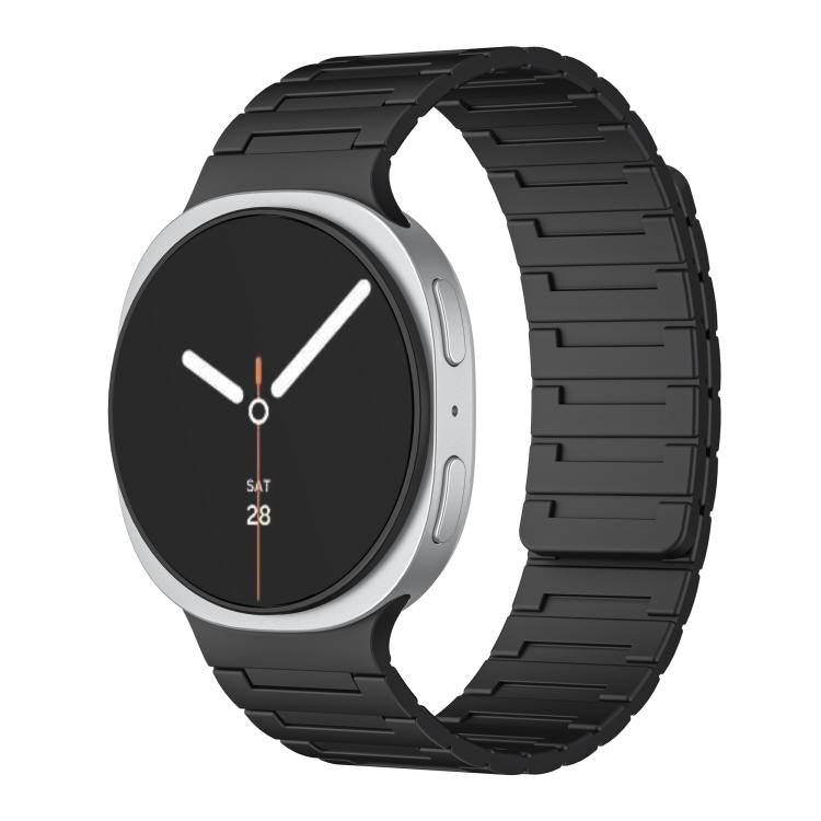 Soft Silicone Magnetic Watch Band, For Samsung Galaxy Watch8 / Watch8 Classic