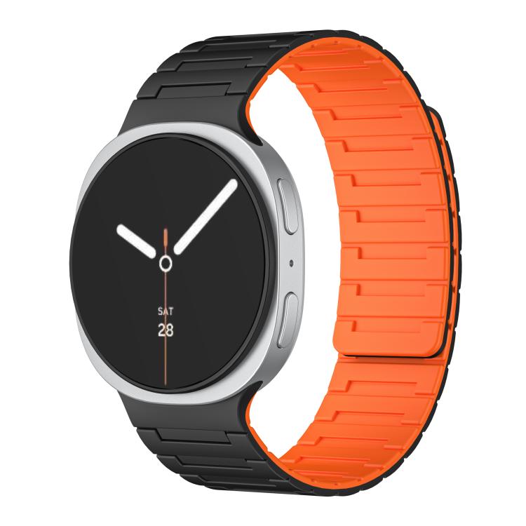 Soft Silicone Magnetic Watch Band, For Samsung Galaxy Watch8 / Watch8 Classic