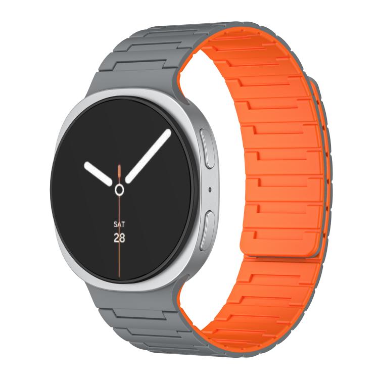 Soft Silicone Magnetic Watch Band, For Samsung Galaxy Watch8 / Watch8 Classic
