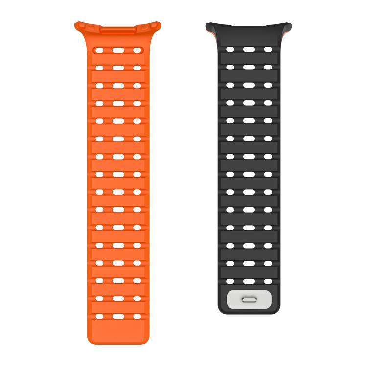 Breathable Silicone Magnetic Watch Band, For Samsung Galaxy Watch Ultra 47mm / Ultra 2025