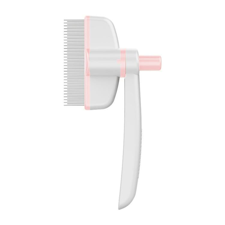 Pet Hair Removal Tool One Touch Rotating Fine Tooth Comb