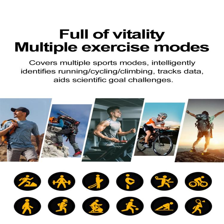 ET472 1.53 inch Color Screen BT Smart Watch Silicone Strap, Support AI-GPT Intelligent Question and Answer