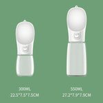 Pet Portable Outdoor Water Dispenser, 300ML, 550ML