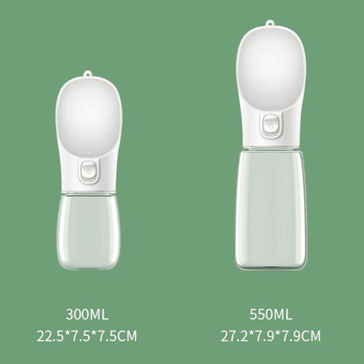 Pet Portable Outdoor Water Dispenser, 300ML, 550ML