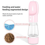 Pet Multi-Function Outdoor Travel Mug, Solid Color, Printed