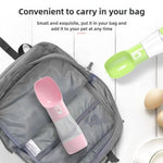 Pet Multi-Function Outdoor Travel Mug, Solid Color, Printed