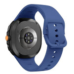 Flat Solid Color Silicone Watch Band, For Samsung Galaxy Watch8 / Watch8 Classic