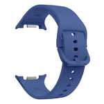 Flat Solid Color Silicone Watch Band, For Samsung Galaxy Watch8 / Watch8 Classic