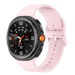 Flat Solid Color Silicone Watch Band, For Samsung Galaxy Watch8 / Watch8 Classic