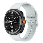 Flat Solid Color Silicone Watch Band, For Samsung Galaxy Watch8 / Watch8 Classic