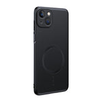 Plain Leather MagSafe Shockproof Phone Case, For iPhone 15, For iPhone 14 Plus, For iPhone 14, For iPhone 14 Pro, For iPhone 14 Pro Max, For iPhone 13 Pro Max, For iPhone 13 Pro, For iPhone 13