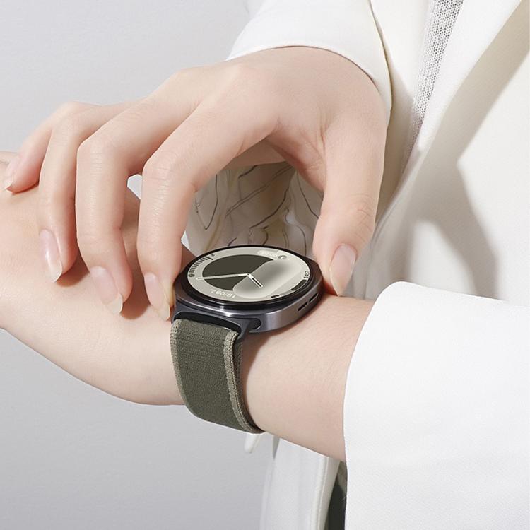 Wild Path Loop Nylon Hook and Loop Fastener Watch Band, For Samsung Galaxy Watch8 / Watch8 Classic