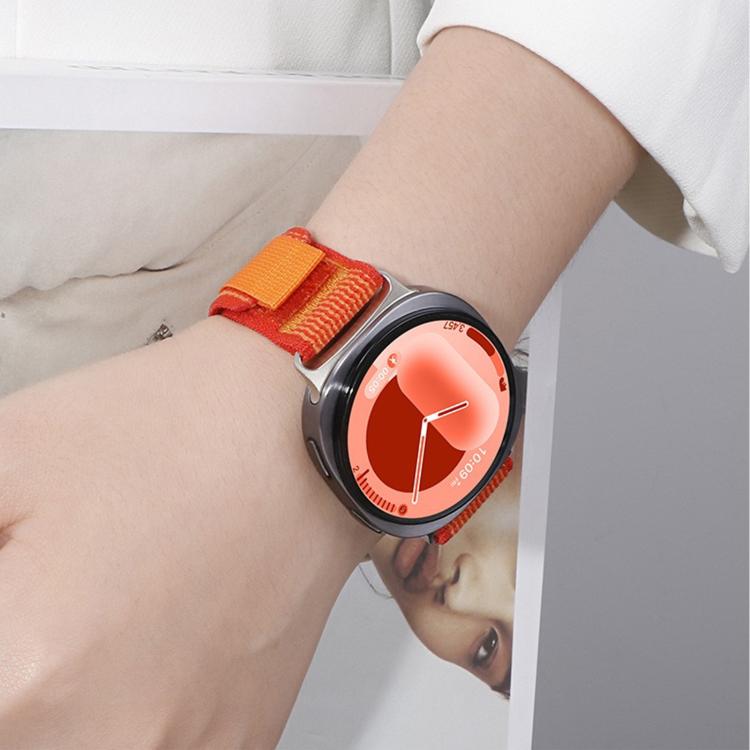 Wild Path Loop Nylon Hook and Loop Fastener Watch Band, For Samsung Galaxy Watch8 / Watch8 Classic