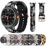 Printed Silicone Watch Band, For Samsung Galaxy Watch8 / Watch8 Classic