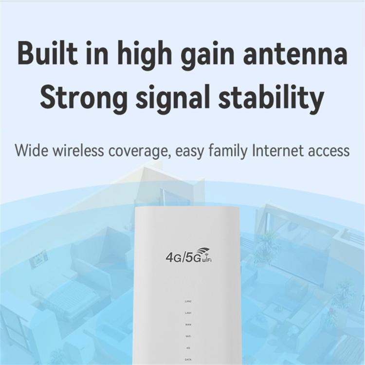 CPF101-E8 Home Office SIM Card Mobile WiFi Hotspot 3 LAN Ports Eurasian Version 4G LTE Router, US Plug, EU Plug